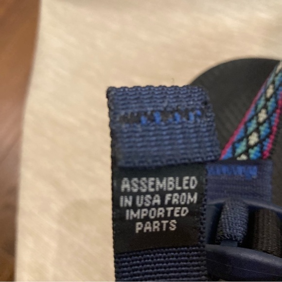 CHACO Sz 12 ZX1 Classic Burst Cloud Sole Comfort Toe Wrap Slip On Sandals - Picture 4 of 11